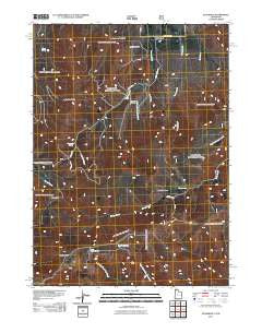 Standrod Utah Historical topographic map, 1:24000 scale, 7.5 X 7.5 Minute, Year 2011