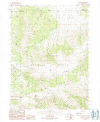 Standrod Utah Historical topographic map, 1:24000 scale, 7.5 X 7.5 Minute, Year 1990