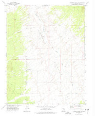 Steamboat Mtn SW Utah Historical topographic map, 1:24000 scale, 7.5 X 7.5 Minute, Year 1971