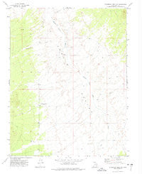 Steamboat Mtn SW Utah Historical topographic map, 1:24000 scale, 7.5 X 7.5 Minute, Year 1971