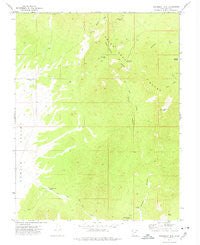 Steamboat Mtn Utah Historical topographic map, 1:24000 scale, 7.5 X 7.5 Minute, Year 1971