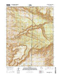 Steamboat Mesa Utah Current topographic map, 1:24000 scale, 7.5 X 7.5 Minute, Year 2014