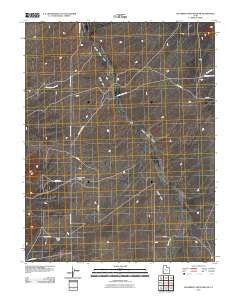Steamboat Mountain SW Utah Historical topographic map, 1:24000 scale, 7.5 X 7.5 Minute, Year 2010