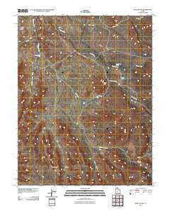 Steele Butte Utah Historical topographic map, 1:24000 scale, 7.5 X 7.5 Minute, Year 2010