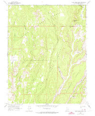 Steep Creek Bench Utah Historical topographic map, 1:24000 scale, 7.5 X 7.5 Minute, Year 1964