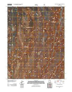 Steep Creek Bench Utah Historical topographic map, 1:24000 scale, 7.5 X 7.5 Minute, Year 2011