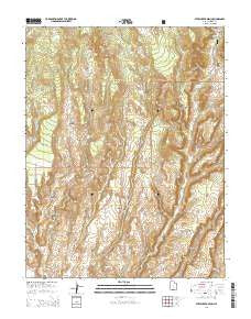 Steep Creek Bench Utah Current topographic map, 1:24000 scale, 7.5 X 7.5 Minute, Year 2014
