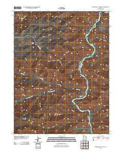 Steer Ridge Canyon Utah Historical topographic map, 1:24000 scale, 7.5 X 7.5 Minute, Year 2011