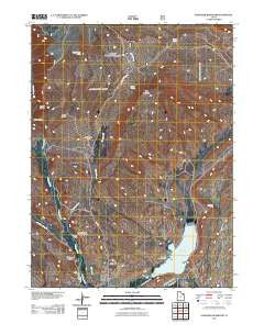 Steinaker Reservoir Utah Historical topographic map, 1:24000 scale, 7.5 X 7.5 Minute, Year 2011