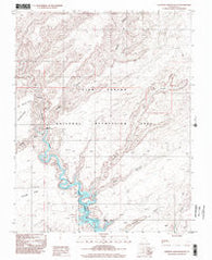 Stevens Canyon South Utah Historical topographic map, 1:24000 scale, 7.5 X 7.5 Minute, Year 1997
