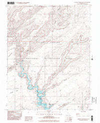 Stevens Canyon South Utah Historical topographic map, 1:24000 scale, 7.5 X 7.5 Minute, Year 1997