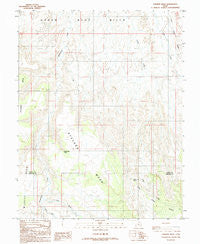 Stevens Mesa Utah Historical topographic map, 1:24000 scale, 7.5 X 7.5 Minute, Year 1986