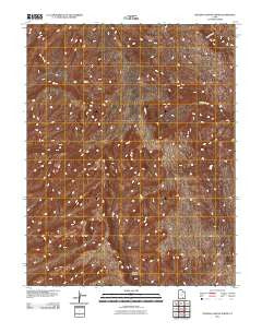 Stevens Canyon North Utah Historical topographic map, 1:24000 scale, 7.5 X 7.5 Minute, Year 2011