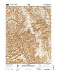 Stevens Canyon North Utah Current topographic map, 1:24000 scale, 7.5 X 7.5 Minute, Year 2014