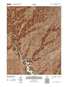 Stevens Canyon South Utah Historical topographic map, 1:24000 scale, 7.5 X 7.5 Minute, Year 2011