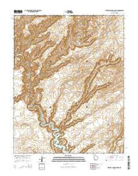 Stevens Canyon South Utah Current topographic map, 1:24000 scale, 7.5 X 7.5 Minute, Year 2014
