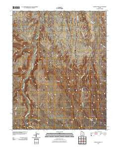 Stevens Mesa Utah Historical topographic map, 1:24000 scale, 7.5 X 7.5 Minute, Year 2010