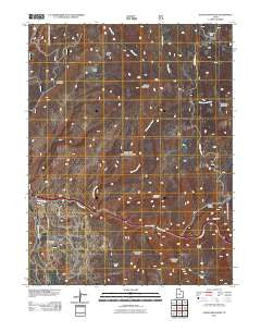 Steves Mountain Utah Historical topographic map, 1:24000 scale, 7.5 X 7.5 Minute, Year 2011