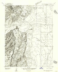 Stinking Springs Creek 4 SW Utah Historical topographic map, 1:24000 scale, 7.5 X 7.5 Minute, Year 1954