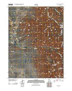 Stockton Utah Historical topographic map, 1:24000 scale, 7.5 X 7.5 Minute, Year 2011