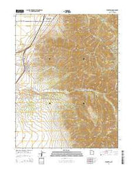 Stockton Utah Current topographic map, 1:24000 scale, 7.5 X 7.5 Minute, Year 2014