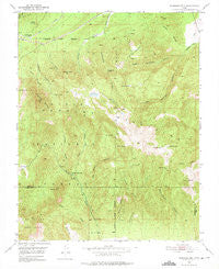 Stoddard Mtn Utah Historical topographic map, 1:24000 scale, 7.5 X 7.5 Minute, Year 1950