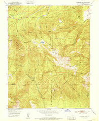 Stoddard Mtn Utah Historical topographic map, 1:24000 scale, 7.5 X 7.5 Minute, Year 1951