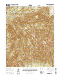 Stoddard Mountain Utah Current topographic map, 1:24000 scale, 7.5 X 7.5 Minute, Year 2014
