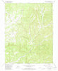 Straight Canyon Utah Historical topographic map, 1:24000 scale, 7.5 X 7.5 Minute, Year 1980