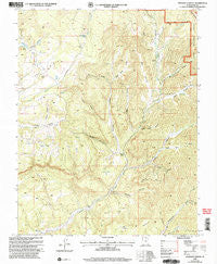 Straight Canyon Utah Historical topographic map, 1:24000 scale, 7.5 X 7.5 Minute, Year 2002