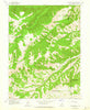 Strawberry Peak Utah Historical topographic map, 1:24000 scale, 7.5 X 7.5 Minute, Year 1962