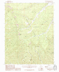 Strawberry Point Utah Historical topographic map, 1:24000 scale, 7.5 X 7.5 Minute, Year 1985