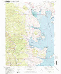 Strawberry Reservoir NW Utah Historical topographic map, 1:24000 scale, 7.5 X 7.5 Minute, Year 1994