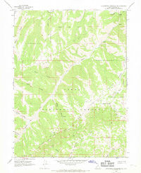 Strawberry Reservoir SE Utah Historical topographic map, 1:24000 scale, 7.5 X 7.5 Minute, Year 1967