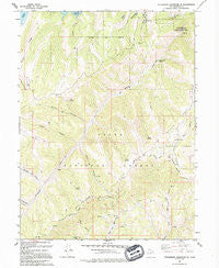 Strawberry Reservoir SE Utah Historical topographic map, 1:24000 scale, 7.5 X 7.5 Minute, Year 1993
