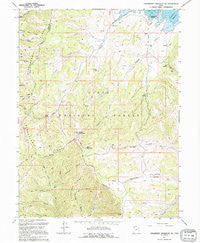 Strawberry Reservoir SW Utah Historical topographic map, 1:24000 scale, 7.5 X 7.5 Minute, Year 1994