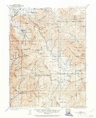 Strawberry Valley Utah Historical topographic map, 1:125000 scale, 30 X 30 Minute, Year 1907