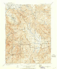 Strawberry Valley Utah Historical topographic map, 1:125000 scale, 30 X 30 Minute, Year 1907