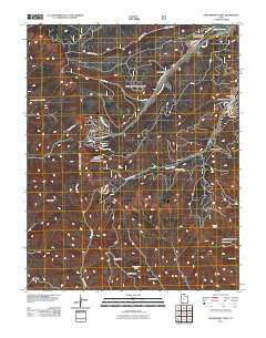 Strawberry Point Utah Historical topographic map, 1:24000 scale, 7.5 X 7.5 Minute, Year 2011