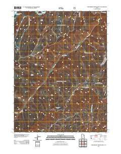 Strawberry Reservoir SE Utah Historical topographic map, 1:24000 scale, 7.5 X 7.5 Minute, Year 2011