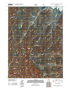 Strawberry Reservoir SW Utah Historical topographic map, 1:24000 scale, 7.5 X 7.5 Minute, Year 2011