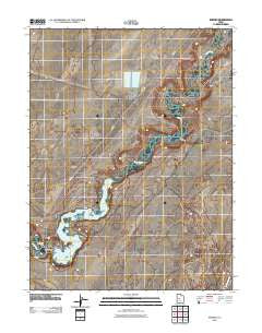 Strong Utah Historical topographic map, 1:24000 scale, 7.5 X 7.5 Minute, Year 2010