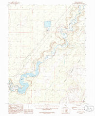 Strong Utah Historical topographic map, 1:24000 scale, 7.5 X 7.5 Minute, Year 1985
