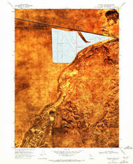 Strongs Knob Utah Historical topographic map, 1:24000 scale, 7.5 X 7.5 Minute, Year 1969