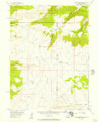 Stuntz Reservoir Colorado Historical topographic map, 1:24000 scale, 7.5 X 7.5 Minute, Year 1955