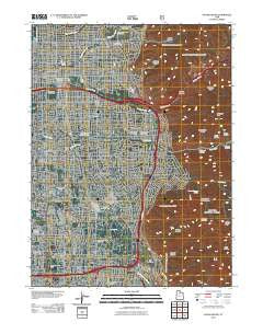 Sugar House Utah Historical topographic map, 1:24000 scale, 7.5 X 7.5 Minute, Year 2011