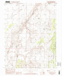 Sugarloaf Butte Utah Historical topographic map, 1:24000 scale, 7.5 X 7.5 Minute, Year 1988