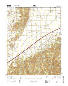 Summit Utah Current topographic map, 1:24000 scale, 7.5 X 7.5 Minute, Year 2014