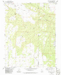 Summit Point Utah Historical topographic map, 1:24000 scale, 7.5 X 7.5 Minute, Year 1986
