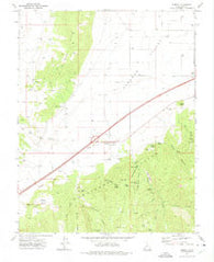 Summit Utah Historical topographic map, 1:24000 scale, 7.5 X 7.5 Minute, Year 1971